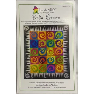 #5437 Feelin Groovy Quilt Pattern - Picture 1 of 5