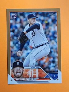 2023 Topps Update Gold #US116 Mason Englert RC Rookie Card #d/2023