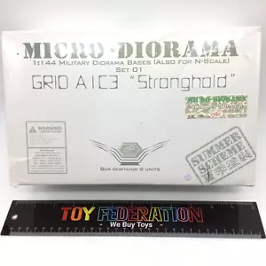 CG Dynamix Micro - Diorama 1/144 GRID A1C3 STRONGHOLD 9 Piece Set SUMMER SPECIAL - Picture 1 of 6