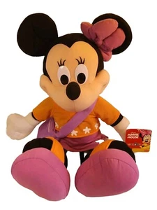 Toy R Us Disney Minnie Mouse Plush Stuffed Doll Purse Sandals 26” Tall W/Tags - Picture 1 of 9
