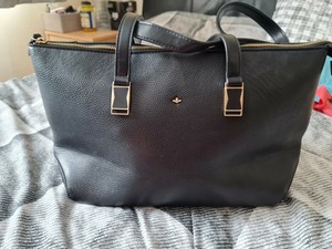 monogrammed work bolsa