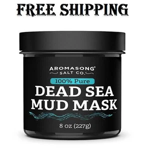 Aromasong 100% Pure Dead Sea Mud Mask for Face - Cleansing Natural Skin Care for - Picture 1 of 5