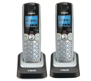 2x Vtech DS6101 VTech Accessory Cordless Handset, for DS6151 Series Phone System - Picture 1 of 4