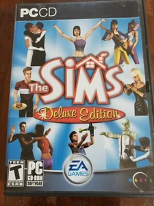 The Sims Deluxe Edition PC CD-ROM Game EA Maxis - Opened Box - Picture 1 of 5