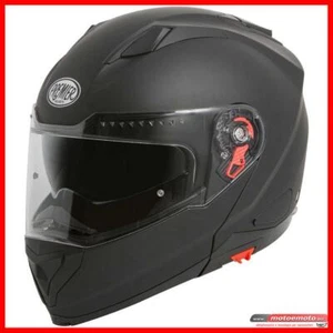 Casco Moto Premier Delta Evo U9BM 2206 Nero Opaco Modulare Apribile - Foto 1 di 1