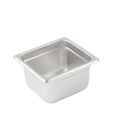 Winco SPJL-604, 4-Inch Deep, One-Sixth Size Anti-Jamming Steam Table Pan