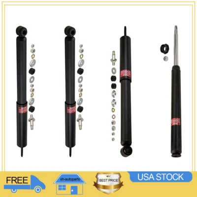 KYB 4X SHOCKS Fits BMW E9 Coupe 2800cs 3.0csi CSL E3 3.0Si Bavaria E12 530i XH - Image 1 of 4
