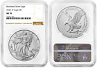 2023 W Burnished Silver American Eagle S$1 NGC MS70
