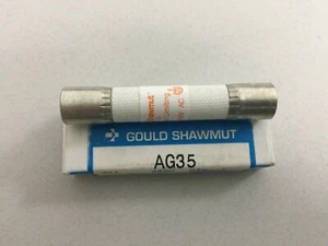 GOULD SHAWMUT AG35 35 AMP 480 VOLT FUSES BOX OF 2 - Picture 1 of 1