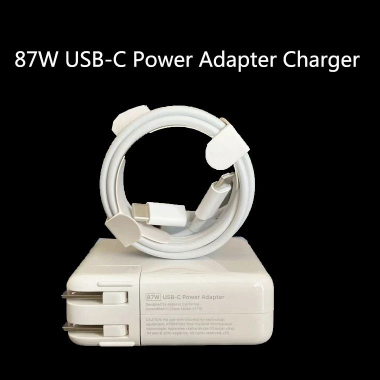 OEM 87W USB C Power Adapter Charger for Macbook Pro 15" A1707 A1919 A1990 +Cord - Image 1 of 4