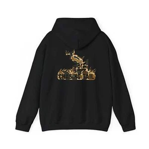 Duck Camo Chasing Tail Heavy Blend Hooded Sweatshirt - Picture 1 of 40
