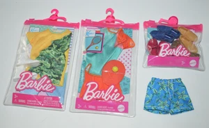 KEN - GREEN CAMO SET , TENNIS OUTFIT SET , SWIN TRUNKS & 4 PIECE SHOE SET - Picture 1 of 3