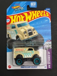NEW - Hot Wheels #133 Monster Dairy Delivery - Picture 1 of 2