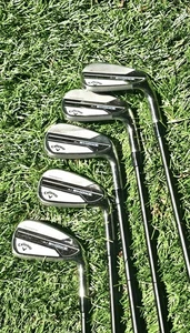 Callaway Paradym Ai Smoke Iron Set 7-AW Regular Flex Graphite Great Condition - Picture 1 of 11