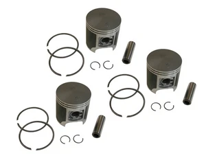 3 SPI .020 Over Bore Piston Kits for Polaris Indy 600 XCR, XLT, Triumph 65.5mm - Picture 1 of 1