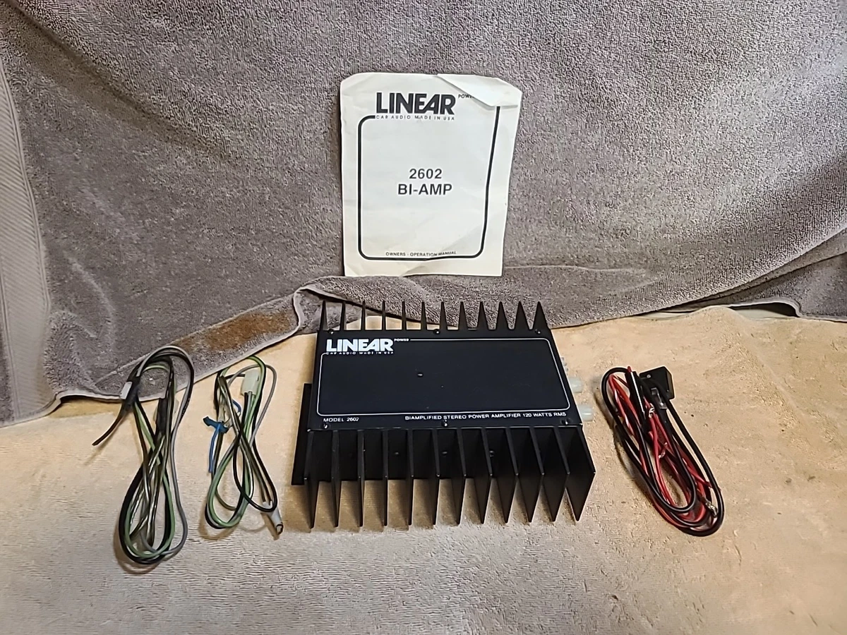 LINEAR POWER Car Audio Amplifiers for sale - eBay LINEAR POWER 2502 IQ