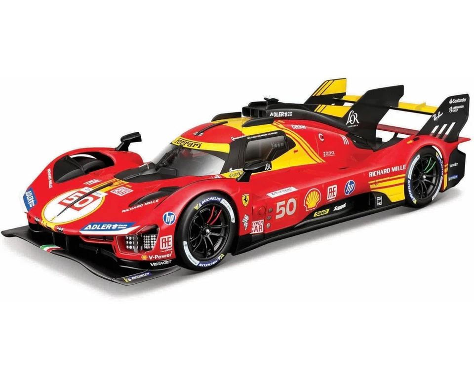 *18-16303 Bburago Racing - Ferrari 499LMH #50 - 24h Le Mans Champion - 1 18