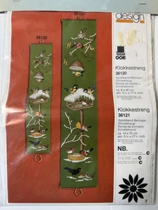 Vintage Kreuzstich Set Oehlenschlager Vögel Winter #36120 # 36121 Dänemark - Bild 1 von 6