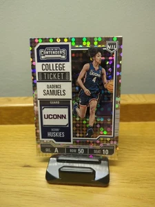 2024-25 Panini University of Connecticut - College Contenders Qadence Samuels #4 - Foto 1 di 2