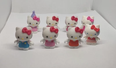 (8) Mega Bloks Hello Kitty  Mini Figures Lot  - Image 1 of 4