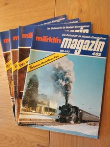 Märklin Magazin Jahrgang 1982 komplett mit 4 Ausgaben - Bild 1 von 1