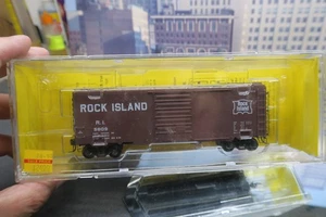 KADEE HO SCALE #5202 ROCK ISLAND RI 5809 40' PS-1 BOX CAR W/8' DOOR! - Picture 1 of 21