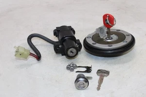 05-06 HONDA CBR600RR OEM IGNITION LOCK SET W/ GAS CAP SEAT LOCK W KEY - Bild 1 von 12