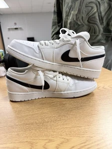 Jordan 1 Low White Obsidian Größe 10M Bitte Beschreibung Lesen - Bild 1 von 7