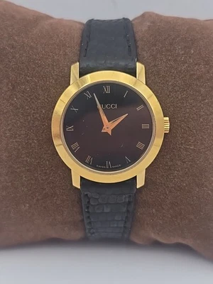 Gucci 2200L 25mm Black Dial Swiss Made Quartz Women's Wristwatch - Image 1 of 4