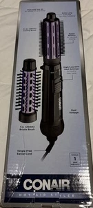 ConAir 2-in-1 1-1/2" HOT AIR BRUSH Hair Curling Combo PROFESSIONAL HIGH QUALITY - Picture 1 of 4