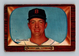 1955 Bowman #222 Russ Kemmerer GD-VG Vintage Baseballkarte (C3) - Bild 1 von 2