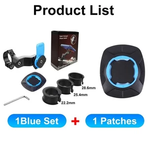 QUAD-LOCK 360° Rotatable Bike & Motorcycle Phone Holder Stand Secure Mount Brack - Picture 1 of 29
