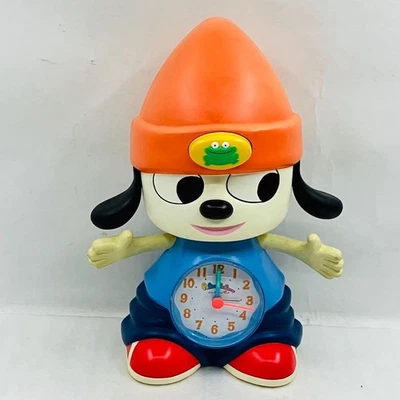 PaRappa the Rapper Alarm Clock Figure Quartz Rhythm 24cm PlayStation Holiday - Image 1 of 4