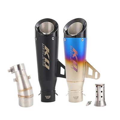 Silenciador de escape tubo medio antideslizante para Kawasaki Ninja 300 250 Z250 Z300 2013-2016 Foto 1 de 4