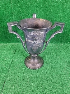 1915 Simpson Interscholastic Basketball Tournament Trophy - Bild 1 von 10