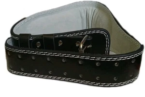 Größe M Gewichthebergürtel 4,5" Rückenstütze Fitness Gym Training Bodybuilding - Bild 1 von 2