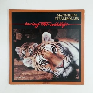 MANNHEIM STEAMROLLER Saving the Wildlife AG2086 LP Vinyl VG++ Cover VG++ GF - Picture 1 of 4