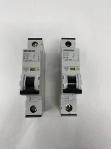 Interruptor de circuito en miniatura 2-Siemens 5SY6116-6 16A 1P IEC 230/400V 6kA 1P - Imagen 1 de 7