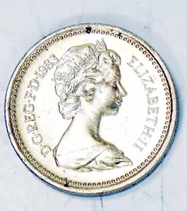NEUWERTIG 1983 ROYAL ARMS ONE 1 PFUND MÜNZE DECUS ET TUTAMEN - Bild 1 von 4