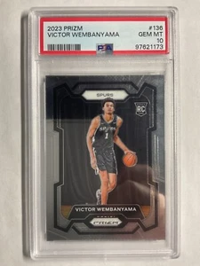 2023-24 Panini Prizm - Victor Wembanyama #136 (RC) PSA 10 - Bild 1 von 2