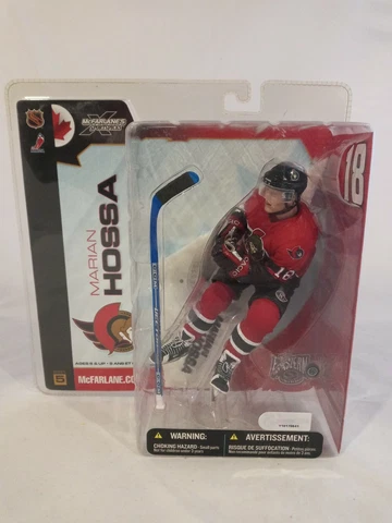 McFarlane NHL 5 Marian Hossa Ottawa Senators Red Jersey Variant Cover