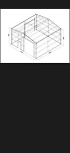 30x30x16Steel Building Kit Olympia IN STOCK READY FOR DELIVERY TODAY - Picture 1 of 3