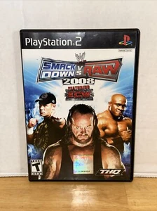 WWE Smackdown VS Raw 2008 (Sony PlayStation 2, 2007) PS2 CIB Tested - Picture 1 of 3
