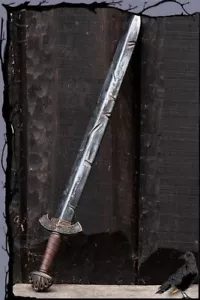 Larp-Waffe - Einhandschwert Wikinger schartig - battleworn Viking Sword Epic Ar - Bild 1 von 1