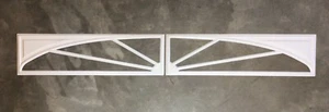 2 Insertos de Repuesto Amarr Sunray Panel Largo Puertas de Garaje Amarr & Pella Blanco - Imagen 1 de 2