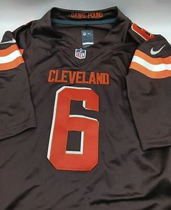 MAYFIELD 6 NFL On Field Cleveland Browns Nike Jersey Dawg Pound Size Large - Picture 1 of 5