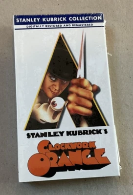 A Clockwork Orange VHS SEALED! Stanley Kubrick Collection 2001 Digital Remaster - Image 1 of 4
