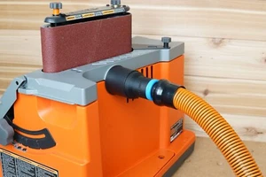 1 1/4" Shop Vac Hose Adapter for  Ridgid Oscillating Edge Belt Sander - Picture 1 of 3