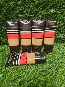 Covergirl Outlast Active 24 Hour Foundation + SPF 20 857 Golden Tan   1 Oz Lot 5 - Picture 1 of 1