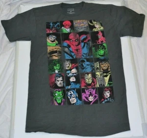Marvel Comics  Avengers Faces Spider Man Graphic T-Shirt - Size M - Picture 1 of 5